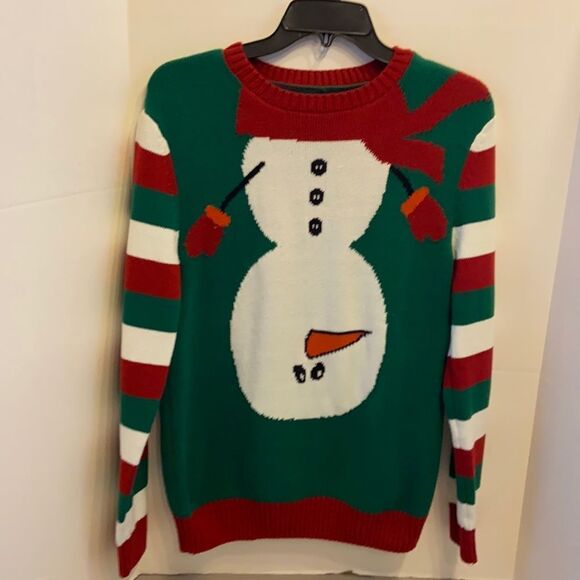 Ugly Christmas sweater size small snowman - Picture 1 of 4